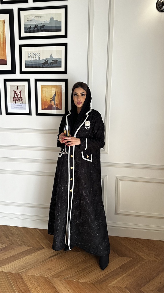 Tweed abaya