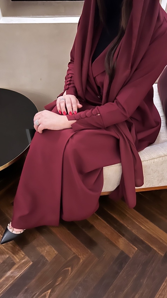 18 December blazer abaya ( limited edition)