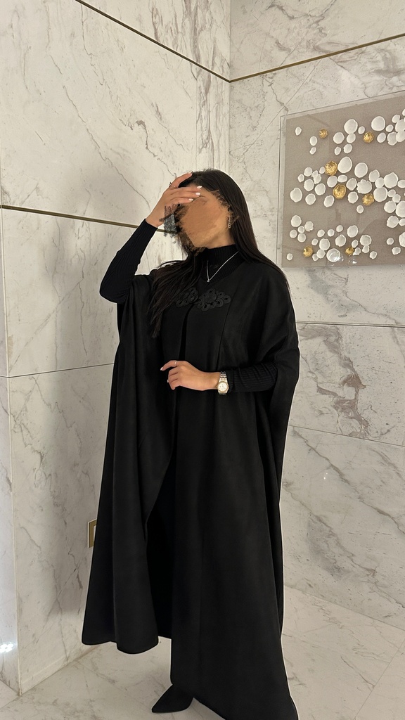 Winter cape abaya