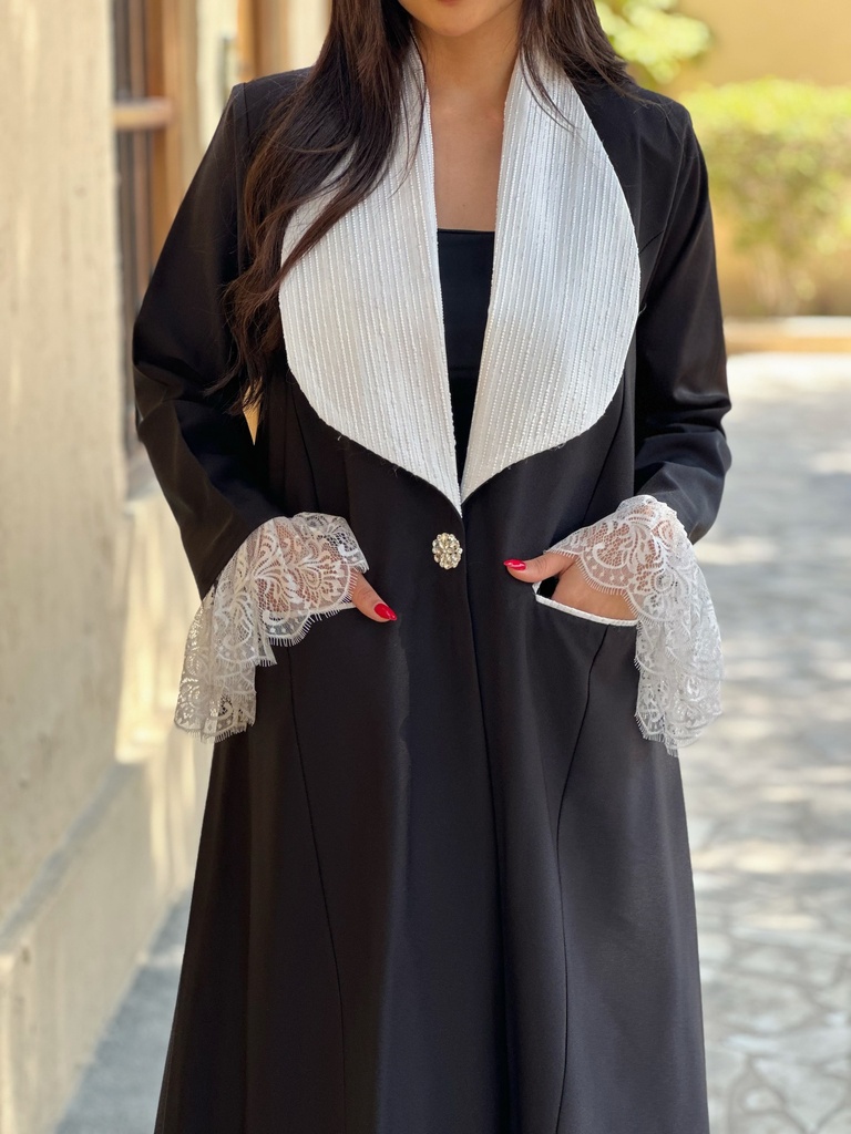 Cloudy abaya